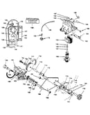 Motor, switch & drive detail