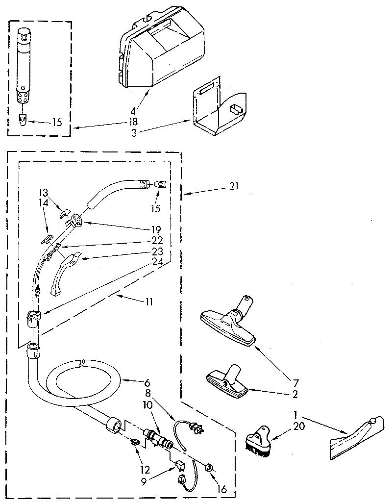 Attachment parts