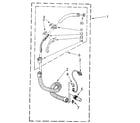 Kenmore 1164465081 hose assembly diagram