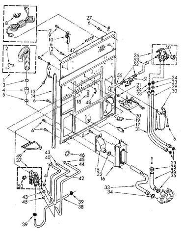Rear panel