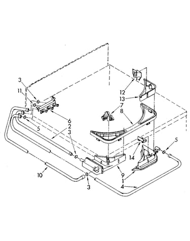 Bleach, detergent and rinse dispenser