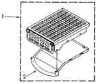 Kenmore 11087993100 dry rack diagram