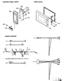 Control panel and door parts