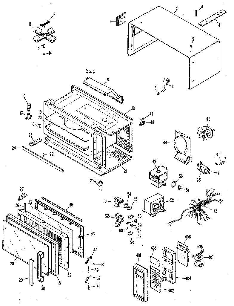 MICROWAVE PARTS