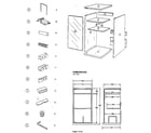 Sony SU-S480 replacement parts diagram