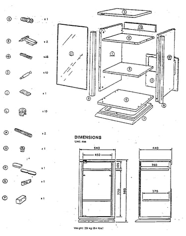 Replacement parts