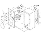 Marantz SP-800 cabinet assy diagram