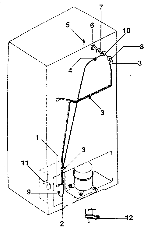 Ice maker installation
