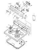 Backsplasher & cooktop