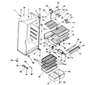 Kenmore 253836972EXO cabinet diagram