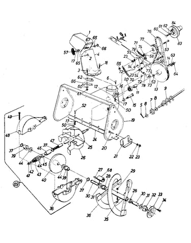 Auger/housing