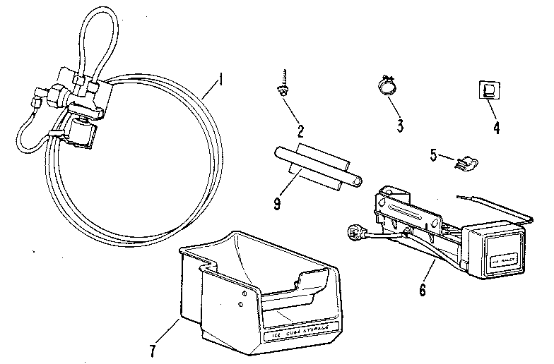 Icemaker and accessorys