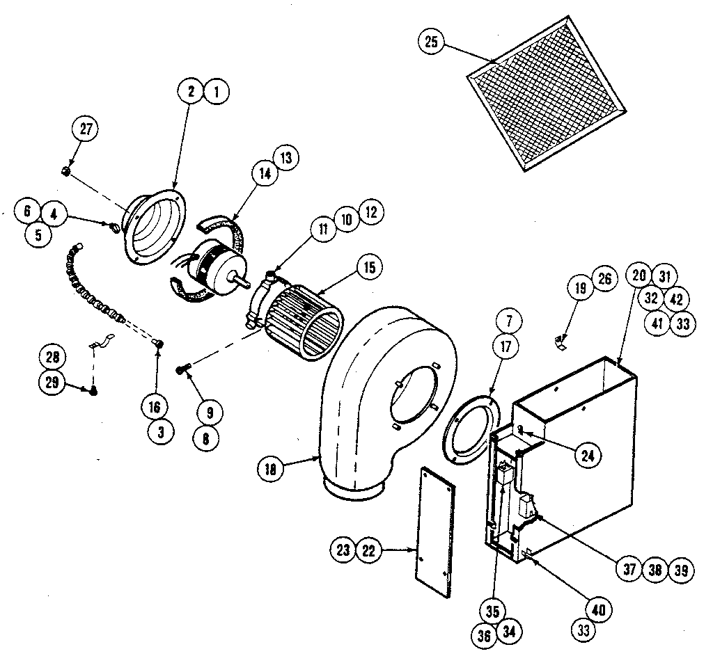 Blower plenum
