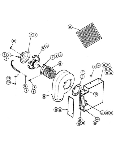Blower plenum