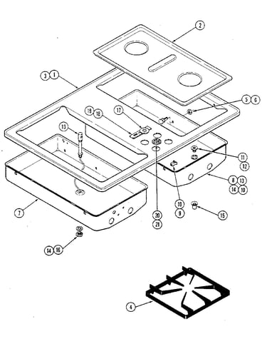 Top assembly