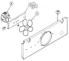Kenmore 21237(1988) cooling fans diagram