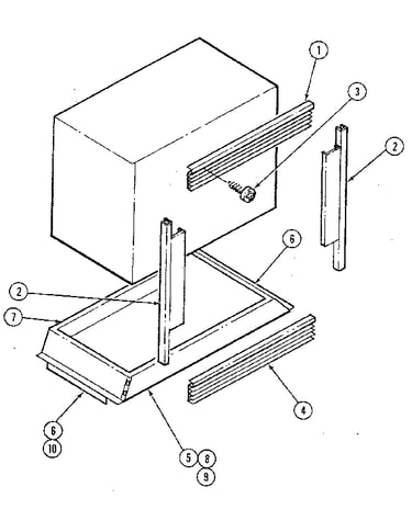 Body/liner/trim - upper & lower oven