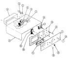 Kenmore 21135(1988) control panel diagram
