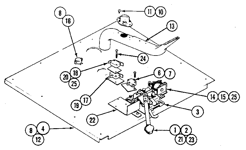 Internal controls - lower oven