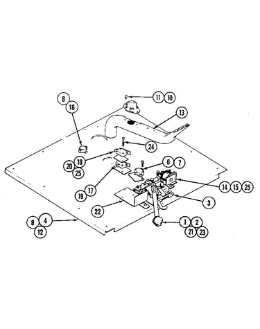 Internal controls - lower oven
