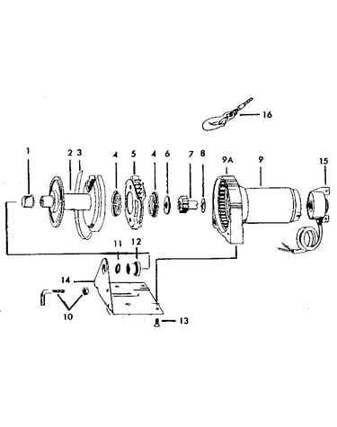 Winch parts
