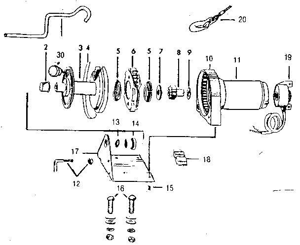 Winch parts