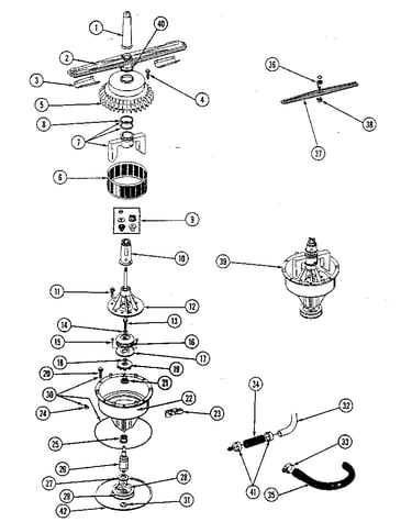 Motor assembly - pump