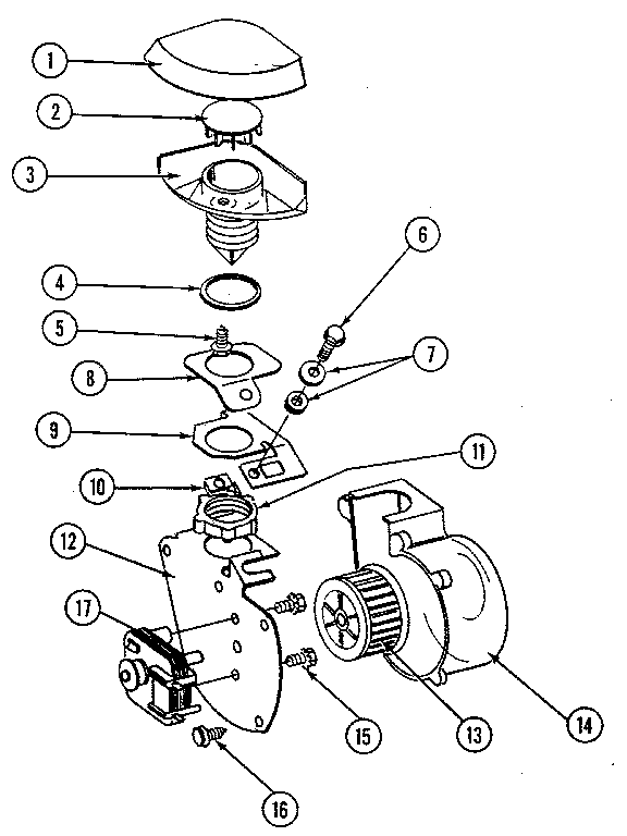 Motor assembly - blower