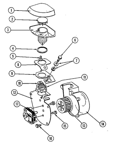Motor assembly - blower