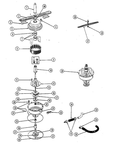 Motor assembly - pump