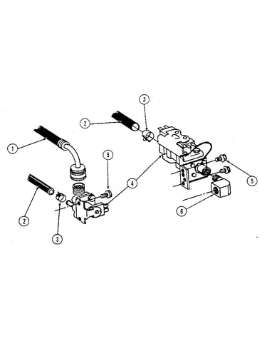 Motor assembly - water valve