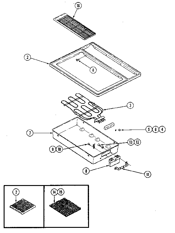 Top assembly