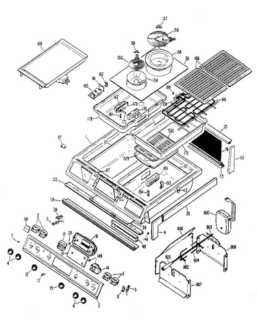 Cooktop assembly