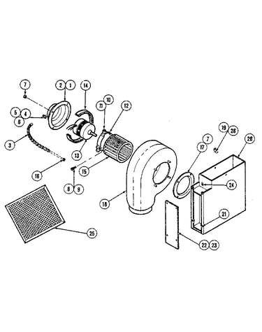 Blower plenum