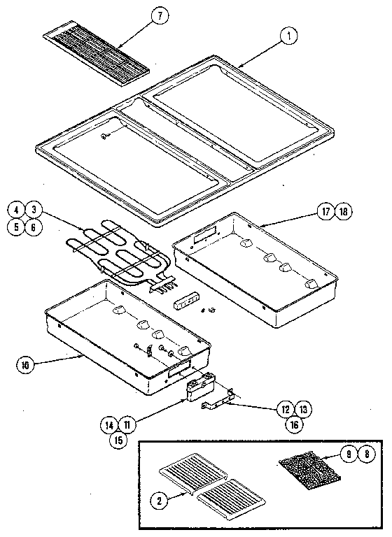 Top assembly