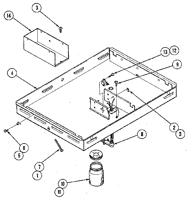 Burner box