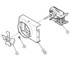 Kenmore 22314(1988) cooling fan diagram