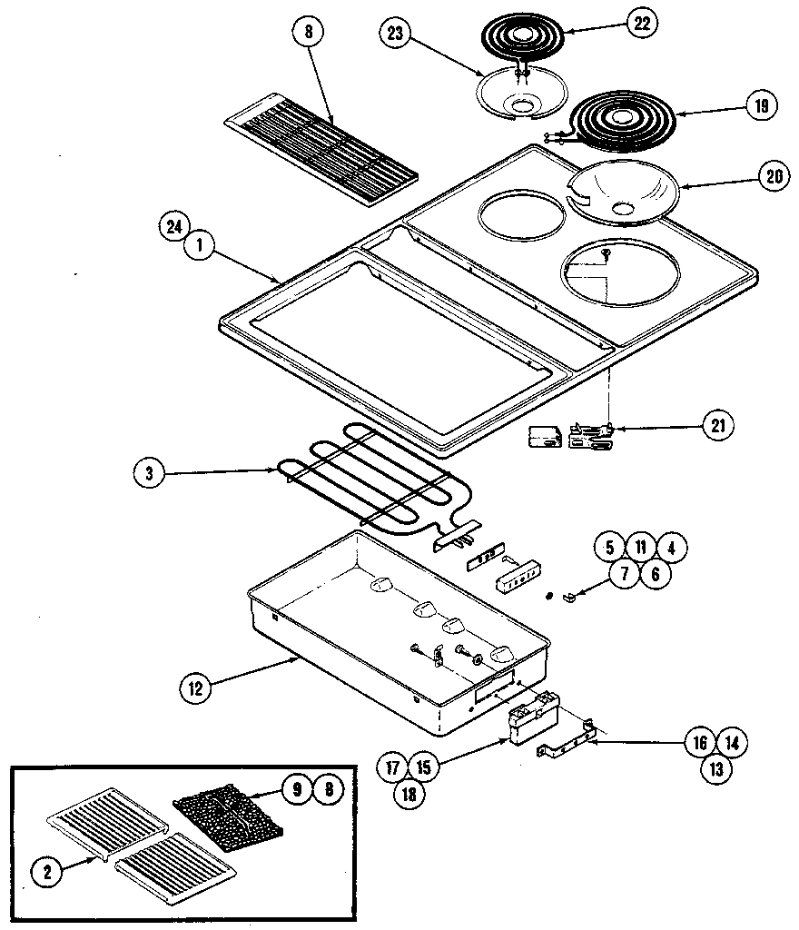 Top assembly
