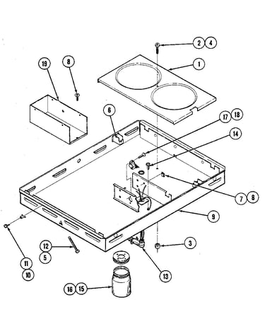 Burner box