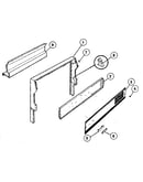 Backguard section