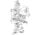 Hoover S3493 main assembly diagram