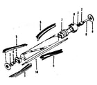 Hoover S3493 agitator diagram