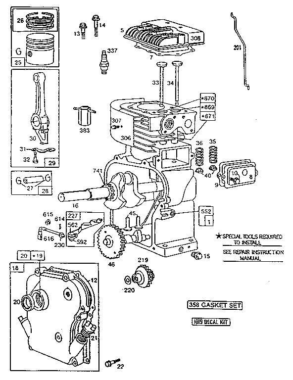 Replacement parts