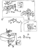 Fuel tank and carburetor assembly