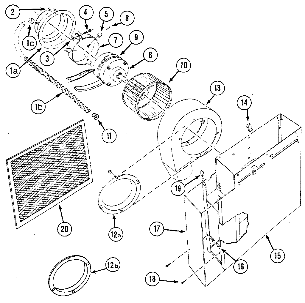 Blower/plenum assembly