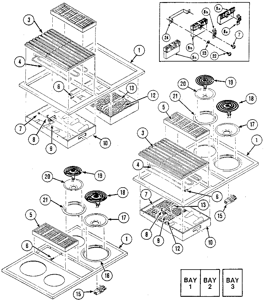 Top assembly