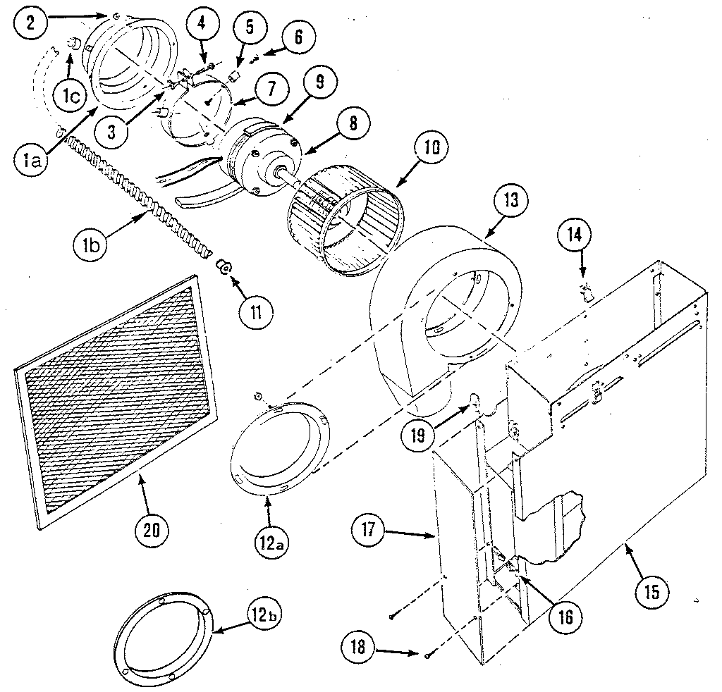 Blower/plenum assembly