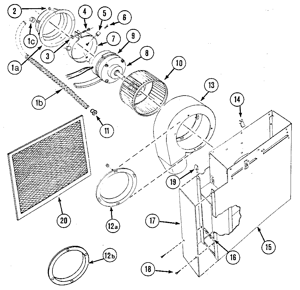 Blower/plenum assembly