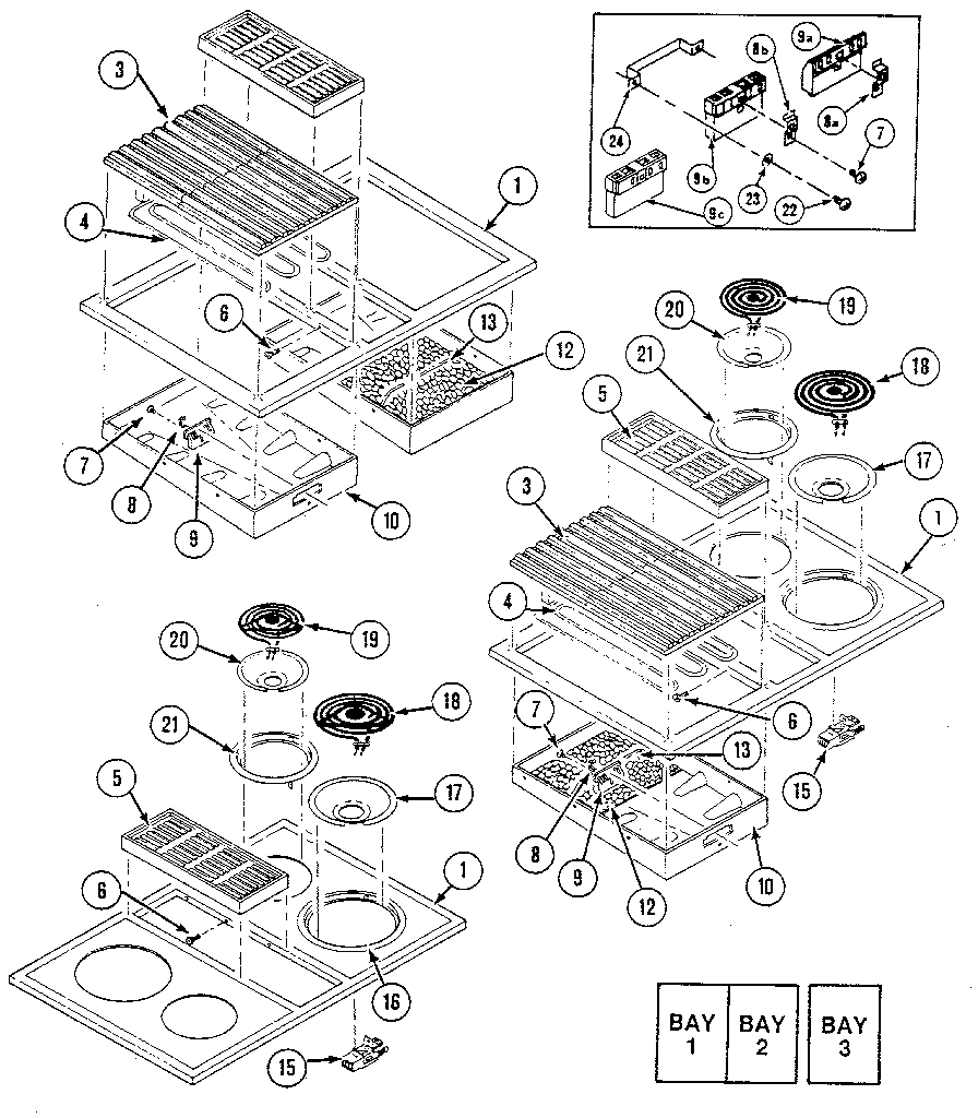 Top assembly