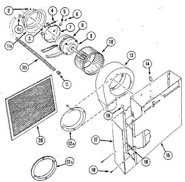 Blower/plenum assembly